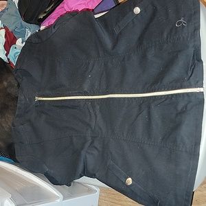 JAANUU  scrubs Biker Peplum top